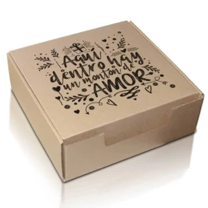 Cajas de cartón personalizadas en serigrafía